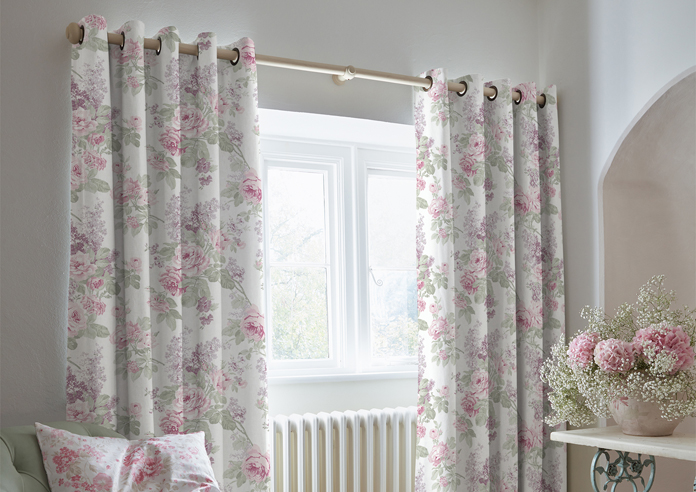 Shabby Chic by Rachel Ashwell Wild Garden, Lilac - Made to Measure Curtains - Image 5